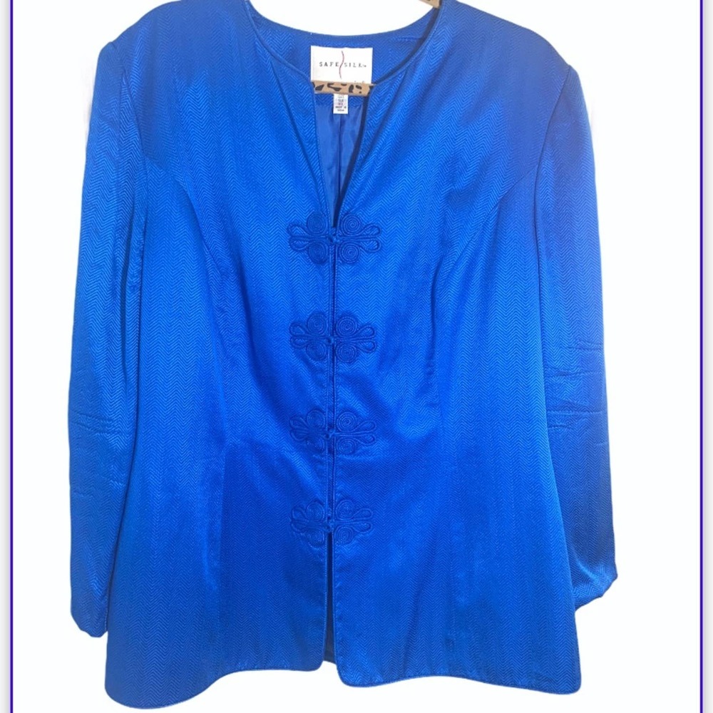 Adrianna Papell Vintage Silk Jacket